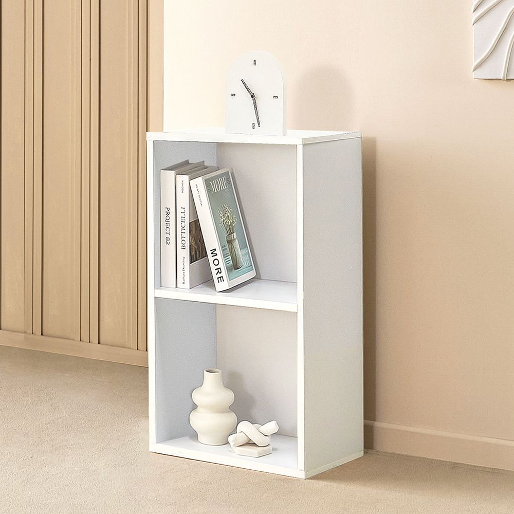 양지가구 공간박스2단 (18colors) 책장 오픈형 선반 책꽂이 진열대 다용도수납 