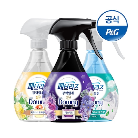 페브리즈 섬유탈취제 370ml x 3개