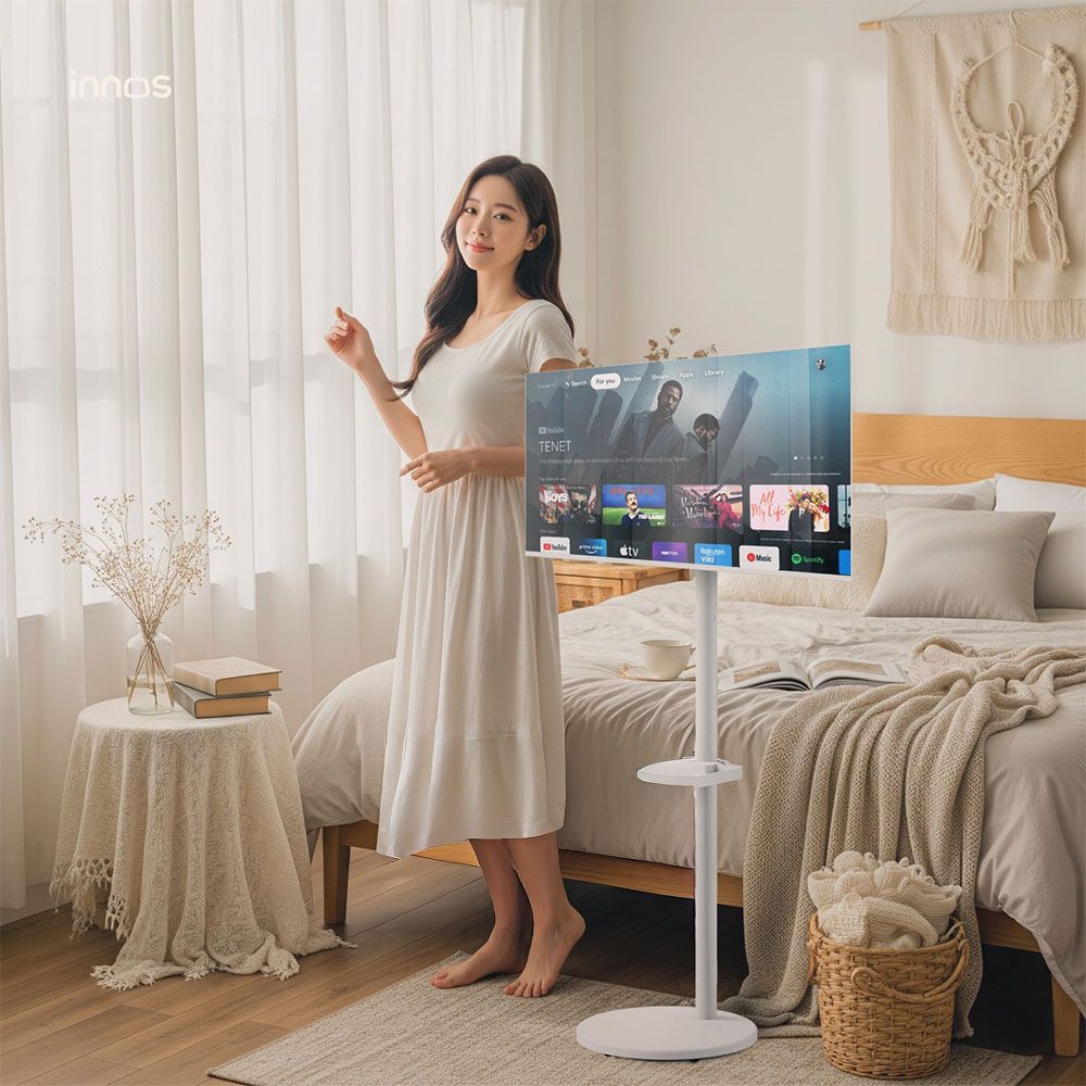 이노스 이노스 101cm(40인치) 구글 스마트 FHD 화이트 TV 삼탠바이미 패키지