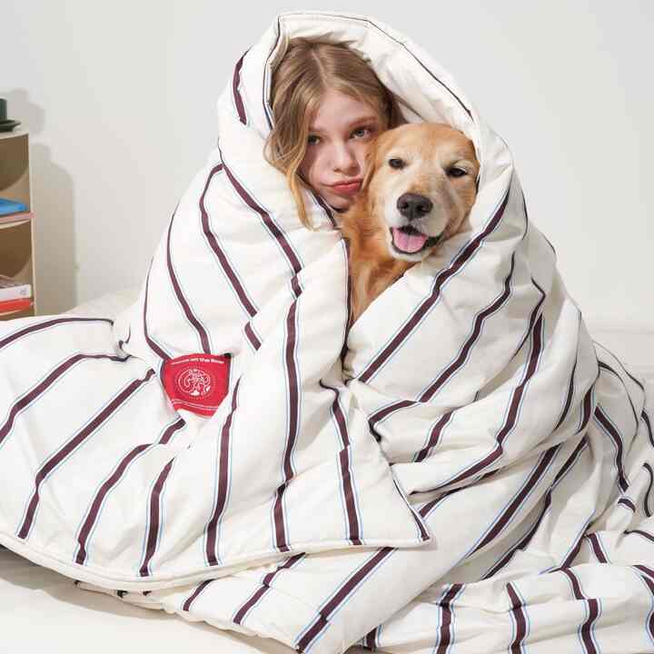 Furless aerogel Duvet (Brown Stripe)