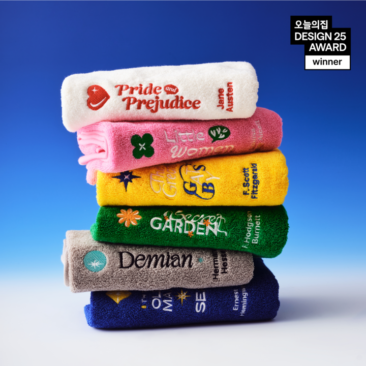 TOWELBOOK Classic フェイスタオル［6色］