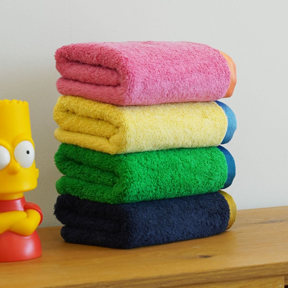 코튼클라우드 고중량 40수 코마사 200g 디자인 호텔 수건 선염 레이어 타올 10장