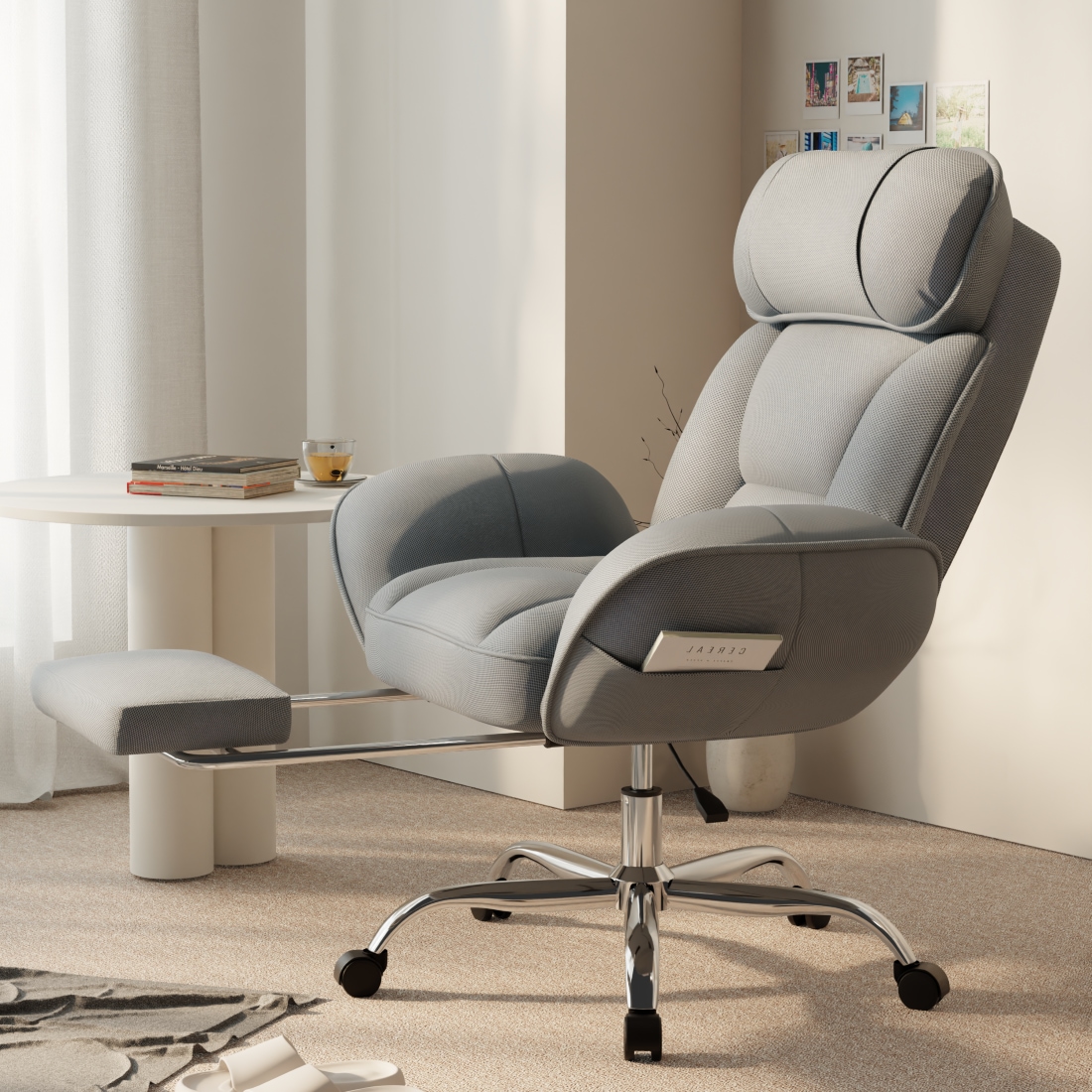 [오늘출발] [신상품] 비애노 베어허그 메쉬 리클라이너 컴퓨터 의자 책상