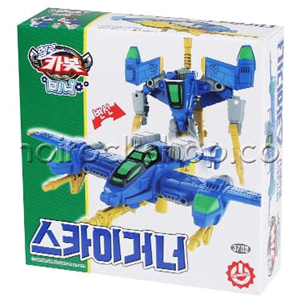 초이락 헬로카봇 미니 스카이거너 자동차 변신 로봇