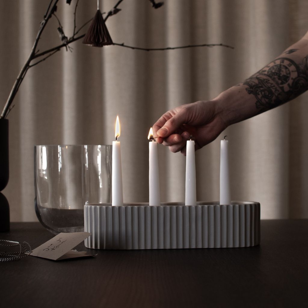 라뜰리에 글로드 DBKD 디비케이디 스트라이프 캔들홀더(촛대) STRIPE Candle Holder