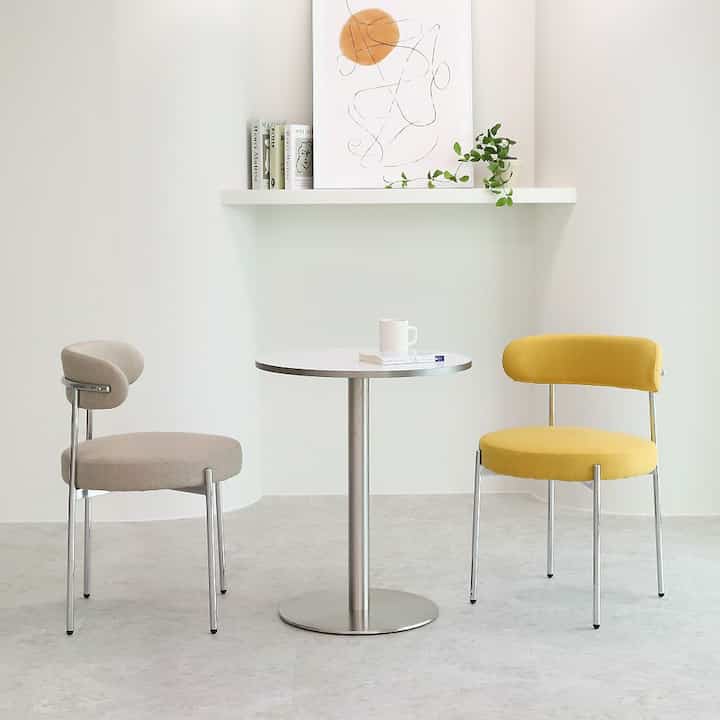 Sweeter ダイニングチェア 2脚セット［7色］