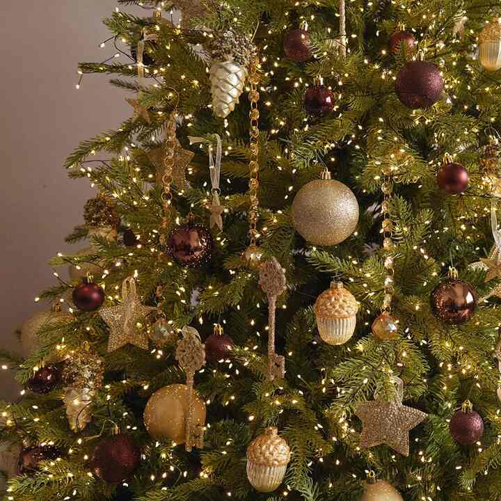 プレミアム クリスマスツリー オーナメント フールセット 70個セット［6種］