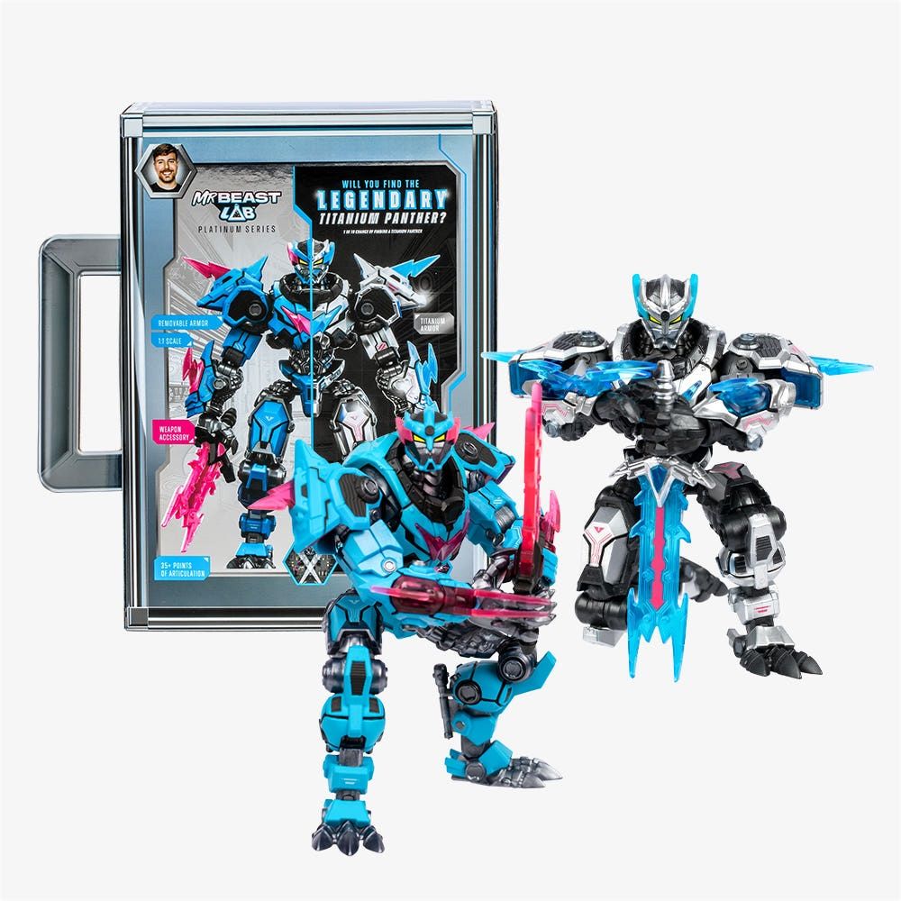 영실업 미스터 비스트랩 콜렉터 플래티넘 시리즈 팬서 랜덤 피규어