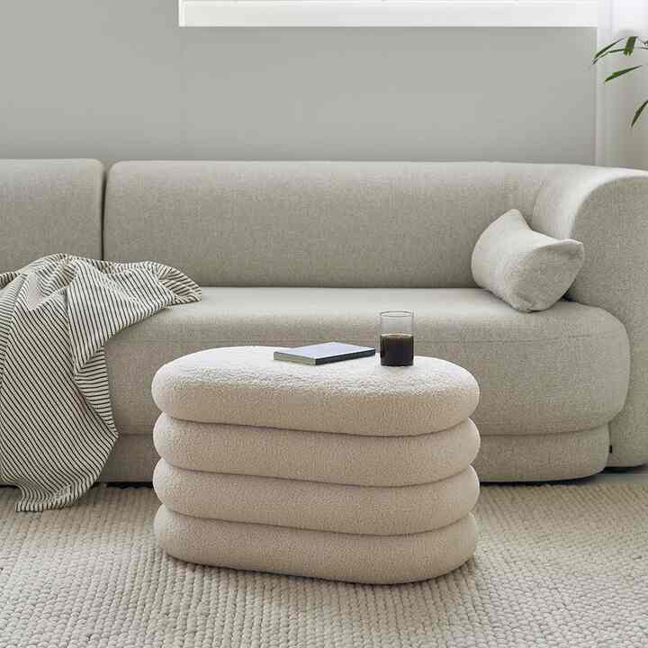 DACQUOISE スツール 収納付き［2色］