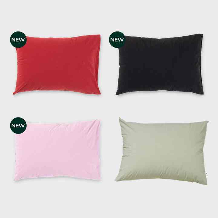コットン ベーシック 枕カバー［10色］