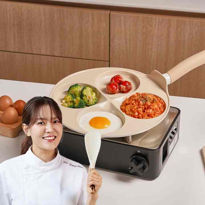 IH セラミック 目玉焼き フライパン［5種］