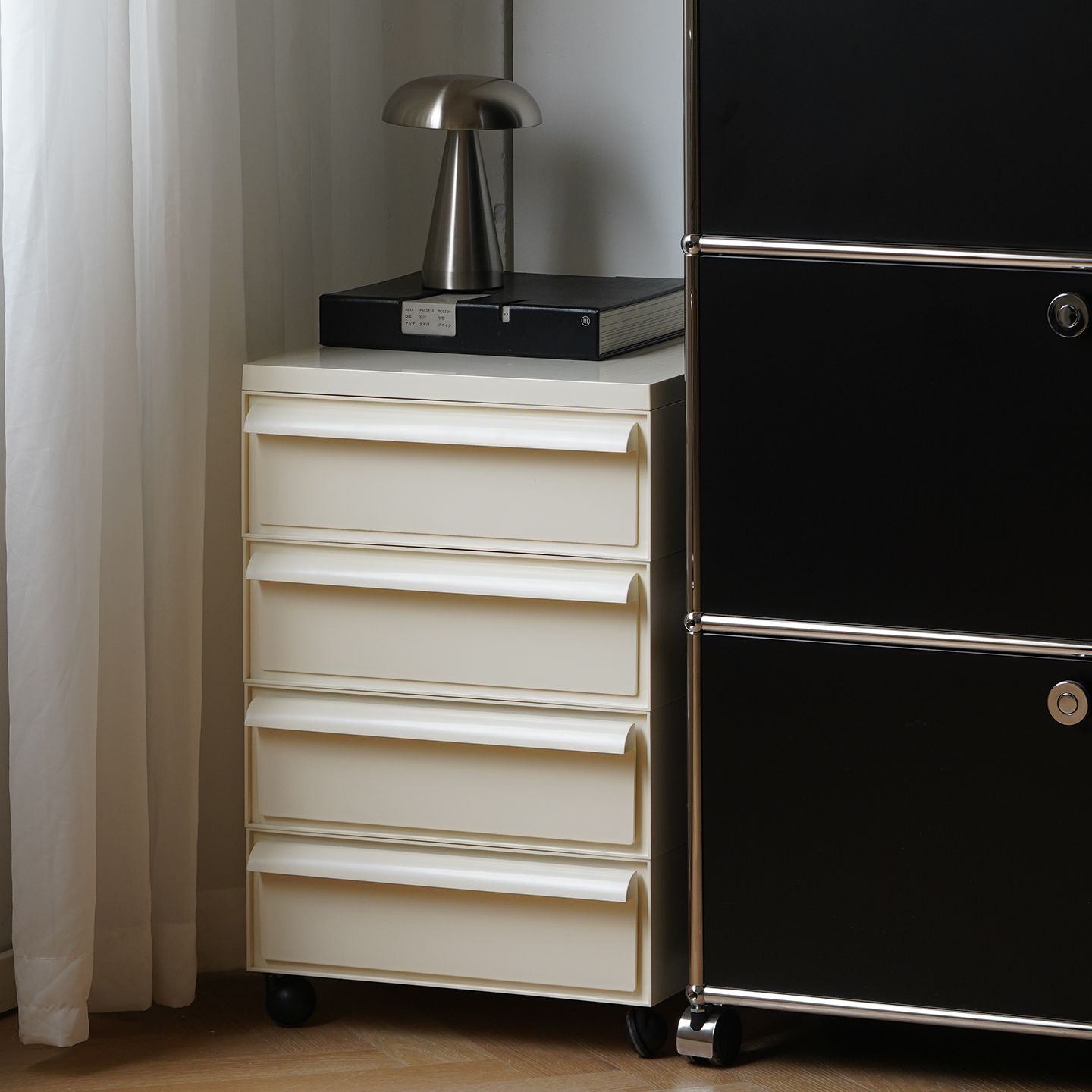 [신상품] 베스트리빙 루크 서랍수납 캐비닛 이동식 트롤리 3단/4단/5단 5colors