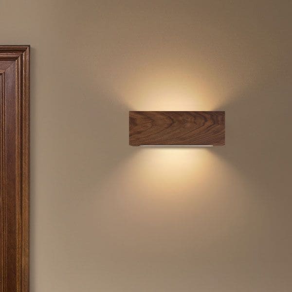 소노조명 뭉클 리니어 원목 벽등 LED 13W 월넛 오크