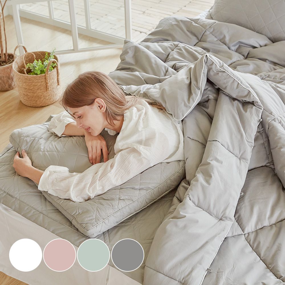 라뽐므 컬러 추가 라울 호주산 양모 60수 호텔 이불_SS Q K 사계절/한겨울/강추위용 4컬러