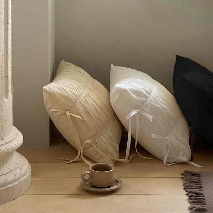 Tutu Pleate 高密度 クッションカバー［3色］