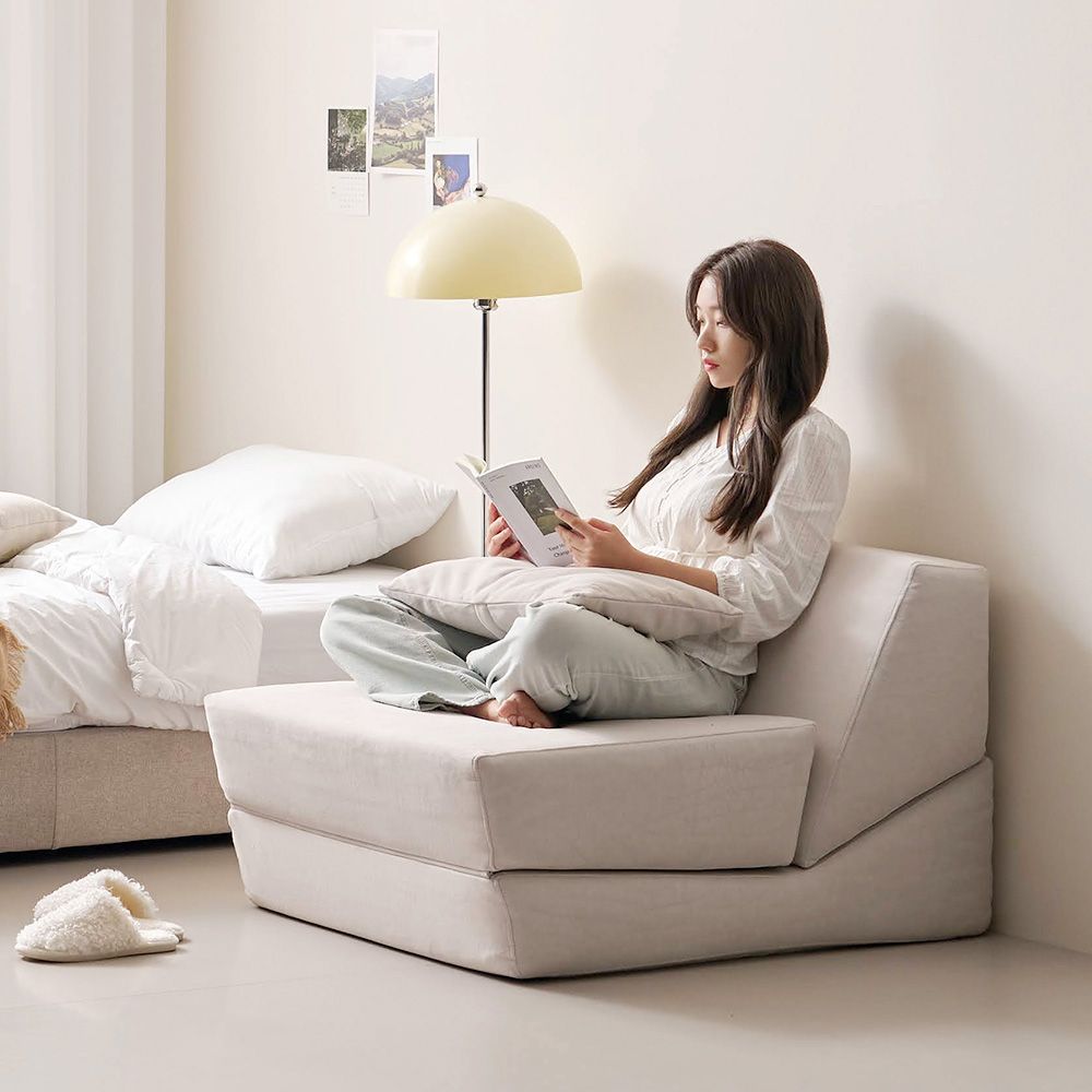 상도가구 아일라 소파베드 1인용 좌식 접이식 매트리스 좌식쇼파