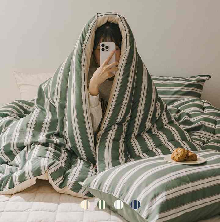 マイクロファイバー カバーのいらない布団セット［5色・3種・2サイズ］