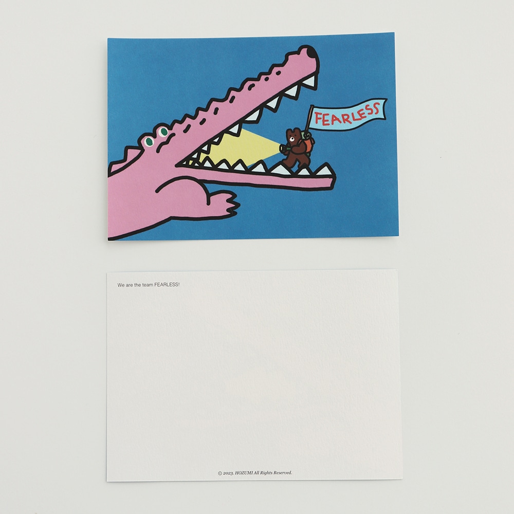 호즈미 fearless postcard 피어레스 엽서