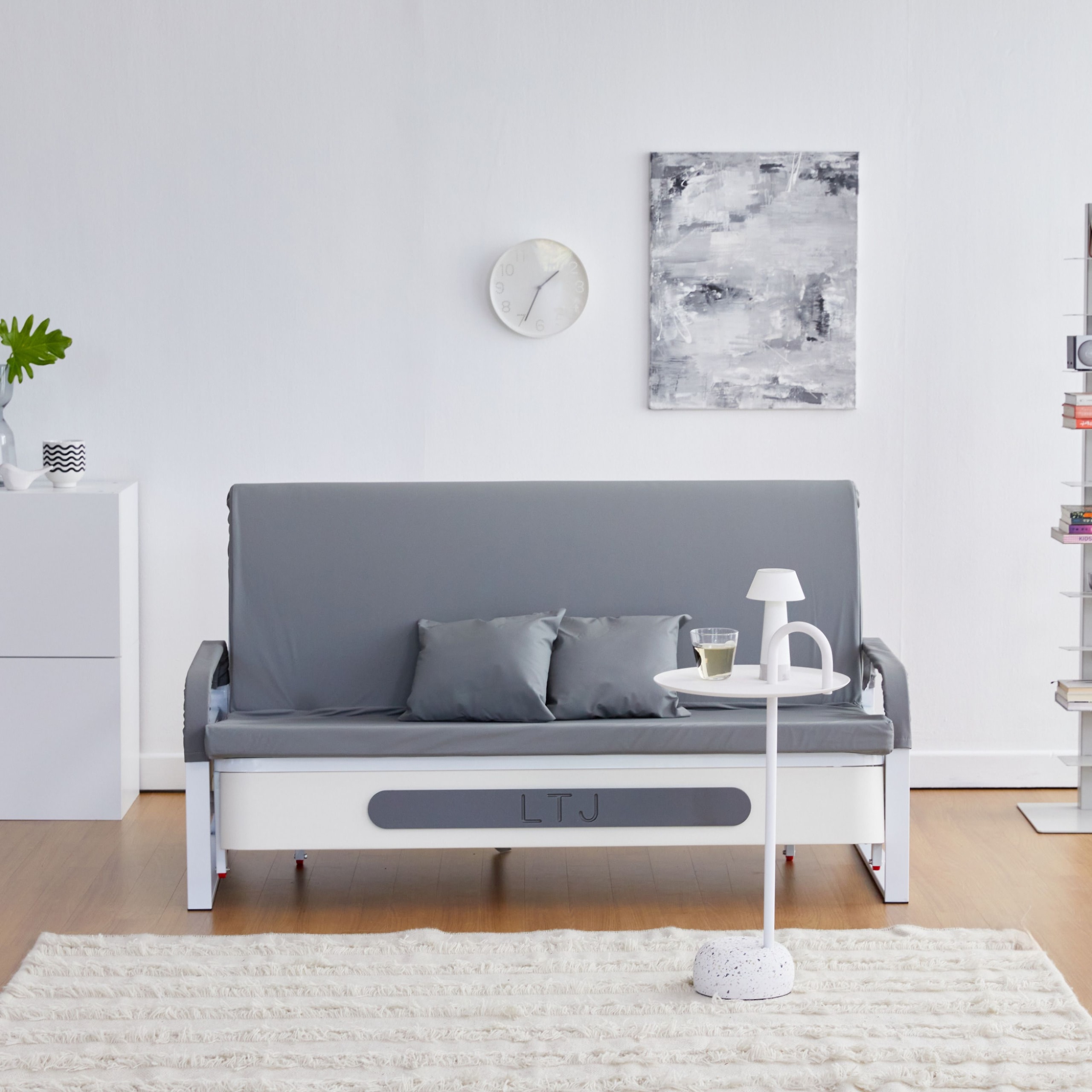 [신상품]엘티제이 라텍스 접이식 간이 소파침대 L1