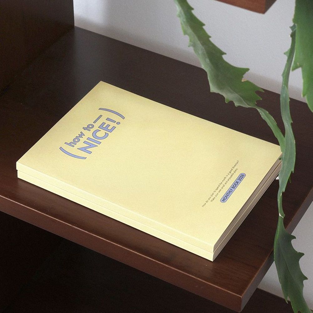 [오늘출발] [신상품] 근처문구점 2026 먼슬리 다이어리 감성 빈티지 일기장 플래너 스케줄러 노트