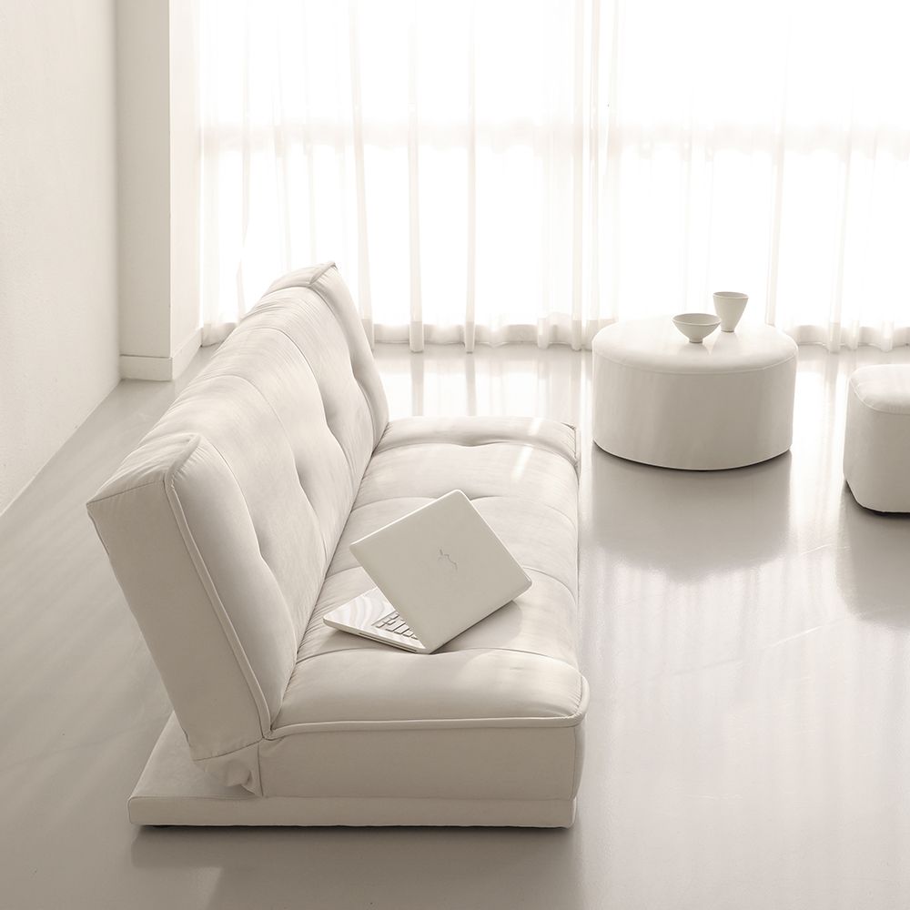 [신상품]아이와비 좌식 아쿠아 패브릭 접이식 소파베드