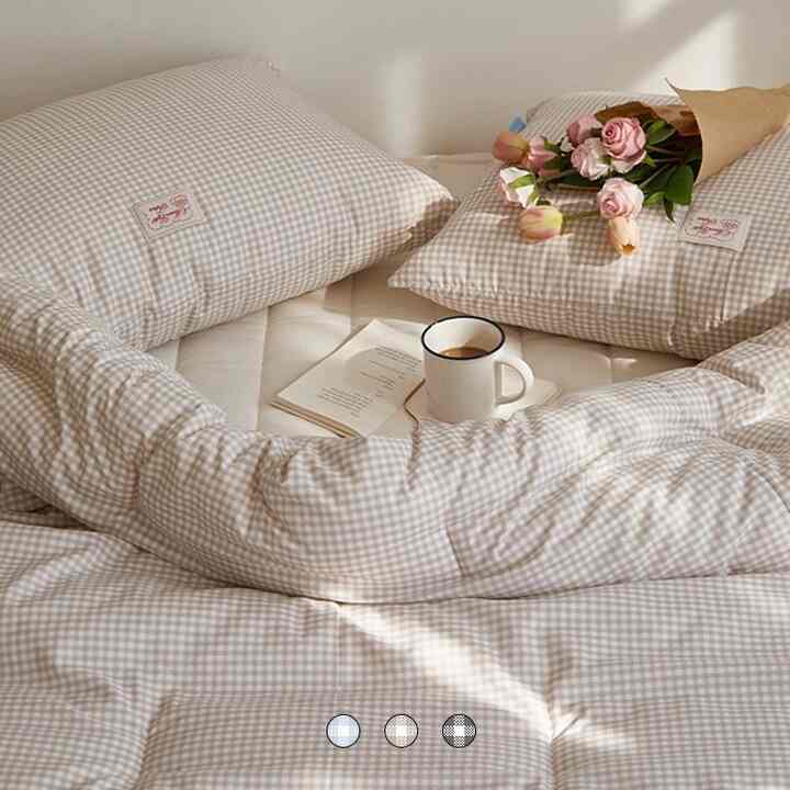 DUST FREE pastel カバーのいらない布団セット［3色・3サイズ］