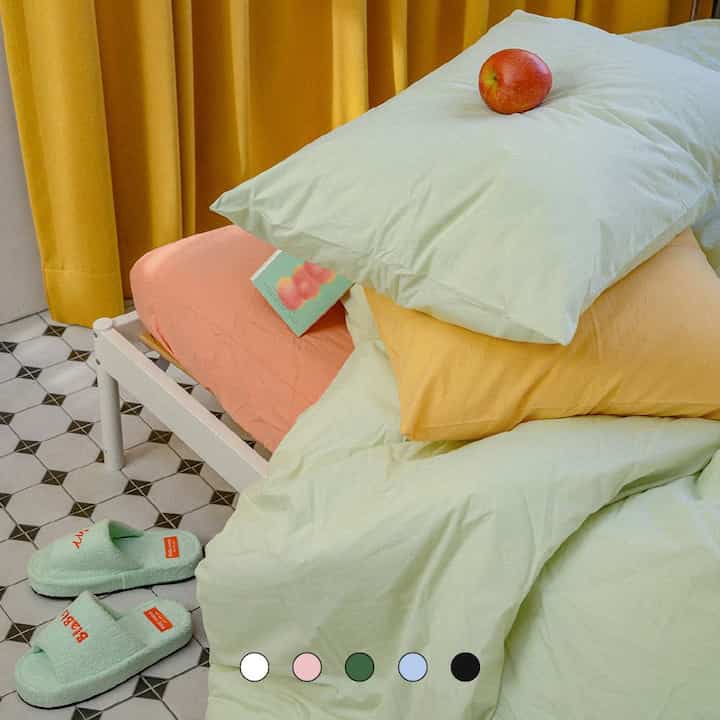 Pure cotton カバーのいらない布団［14色・2サイズ］