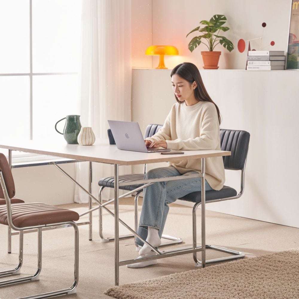 트로이퍼니처 109,000원 / 마틸다 미드센츄리 식탁 테이블 1400/1600 2size 