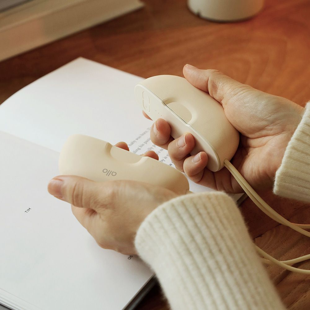 알로코리아 듀얼 자석형 충전식 휴대용 손난로 보조배터리 WM501T