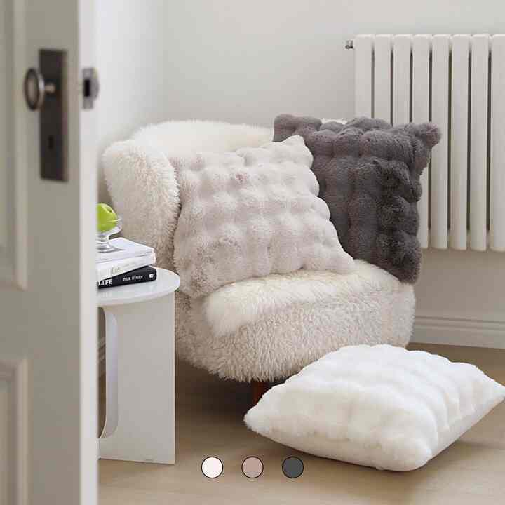 BUNNY BUNNY microfiber クッションカバー 30mm［3色］