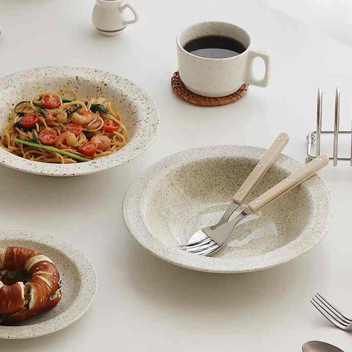 Slow パスタ皿［2色］