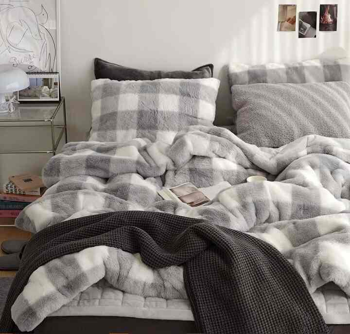 Raschel 長毛マイクロファイバー 布団セット[12色・3サイズ]