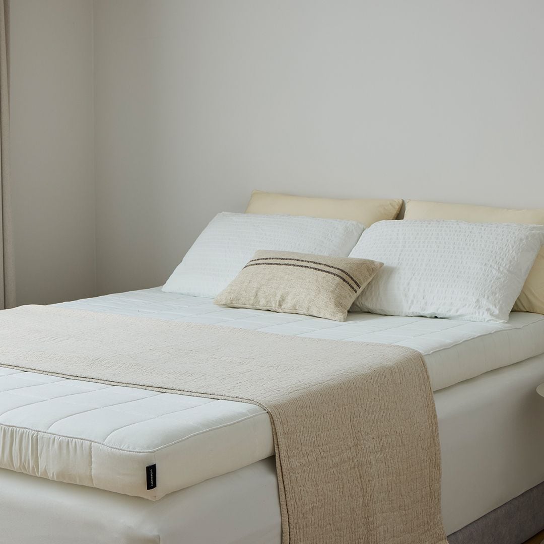 한샘 에브리 논슬립 10cm 메모리폼 매트리스 침대 커버분리 두꺼운 푹신한 토퍼 Q 퀸