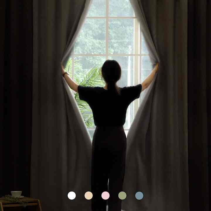 カラーストーリー 遮光カーテン［17色・2種・4サイズ］