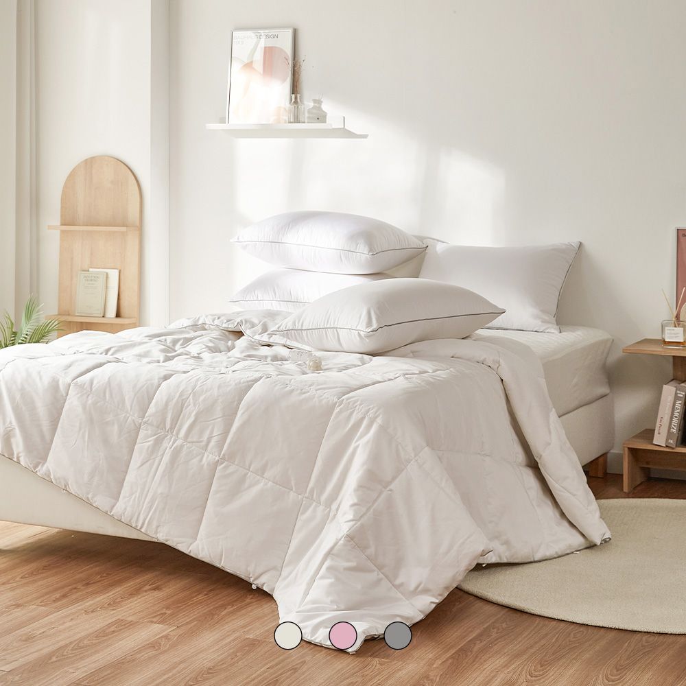 라뽐므 라울 호주산 양모 60수 호텔 이불 세트_SS Q K 사계절/한겨울/강추위용 3컬러