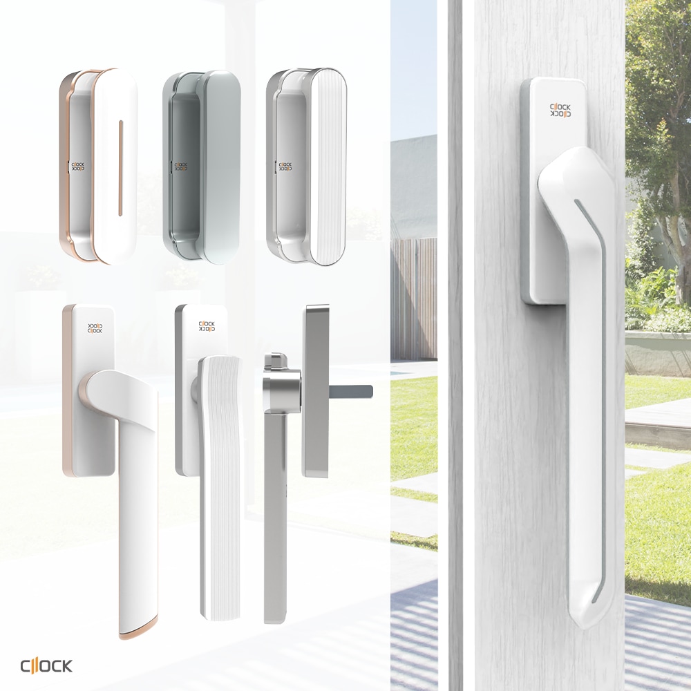 [오늘출발] [신상품] 클락 자동 LG지인 한화 KCC 호환 오토락 자동 샷시 손잡이 7종 창문 핸들