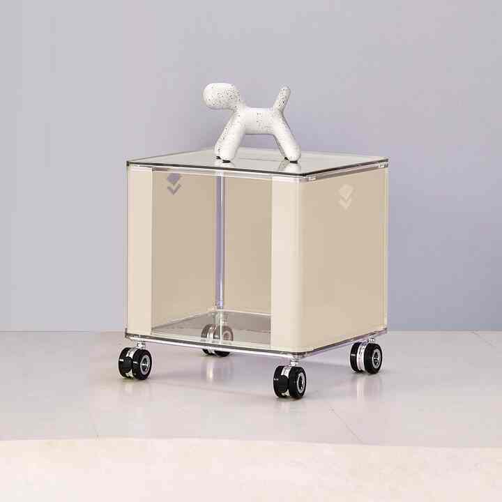 四角 移動式 トロリー［6色・2サイズ］