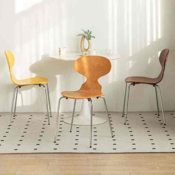 ウッド アリ チェア［7色］