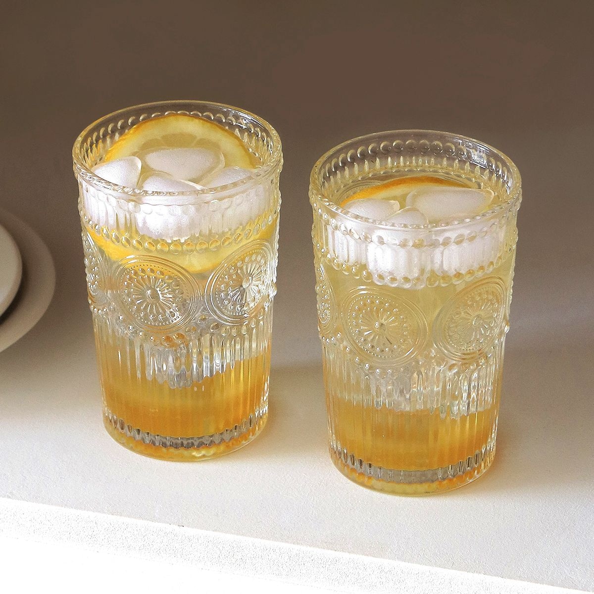 유리컵·물컵 > 선플라워 하이볼잔 글라스 홈카페 345ml 2P세트 맥주잔 (선물포장) 물잔 | 오늘의집 쇼핑