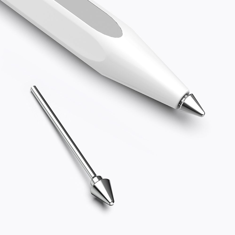 지니비 갤럭시탭 S11 S펜 펜촉 티타늄 세모촉 반영구 메탈 펜촉