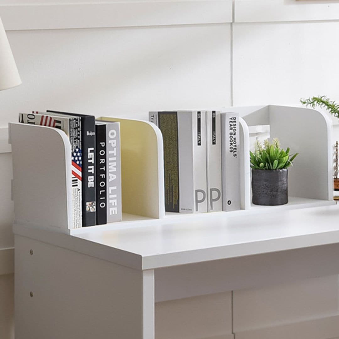 [오늘출발] [신상품] 홈퍼니 심플 76cm 1단 책상 미니 책꽂이 6colors