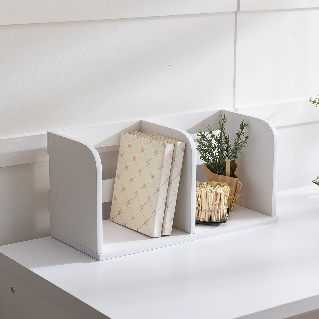 [신상품] 홈퍼니 심플 48cm 1단 책상 미니 책꽂이 6colors