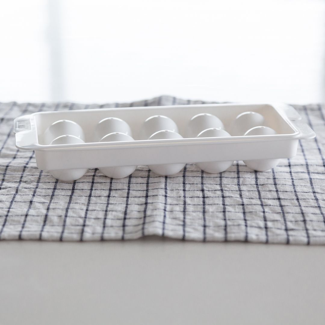 디애플하우스 스노우볼 아이스 트레이 동그란 얼음틀 10구