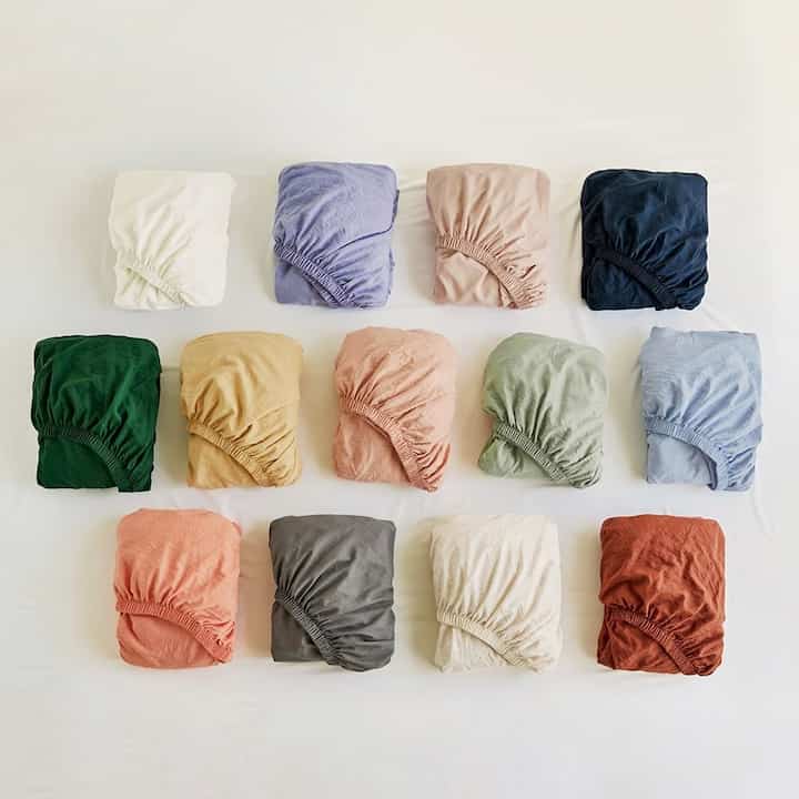 BUTTER ボックスシーツ［13色・4サイズ］