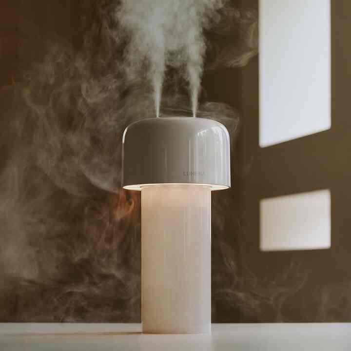 MIST STAND ON ワイヤレス加湿器ライト