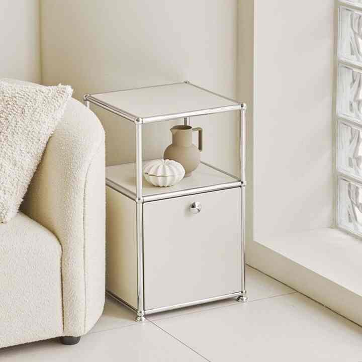 Valen 2段ミニ収納棚 幅40㎝［3色］