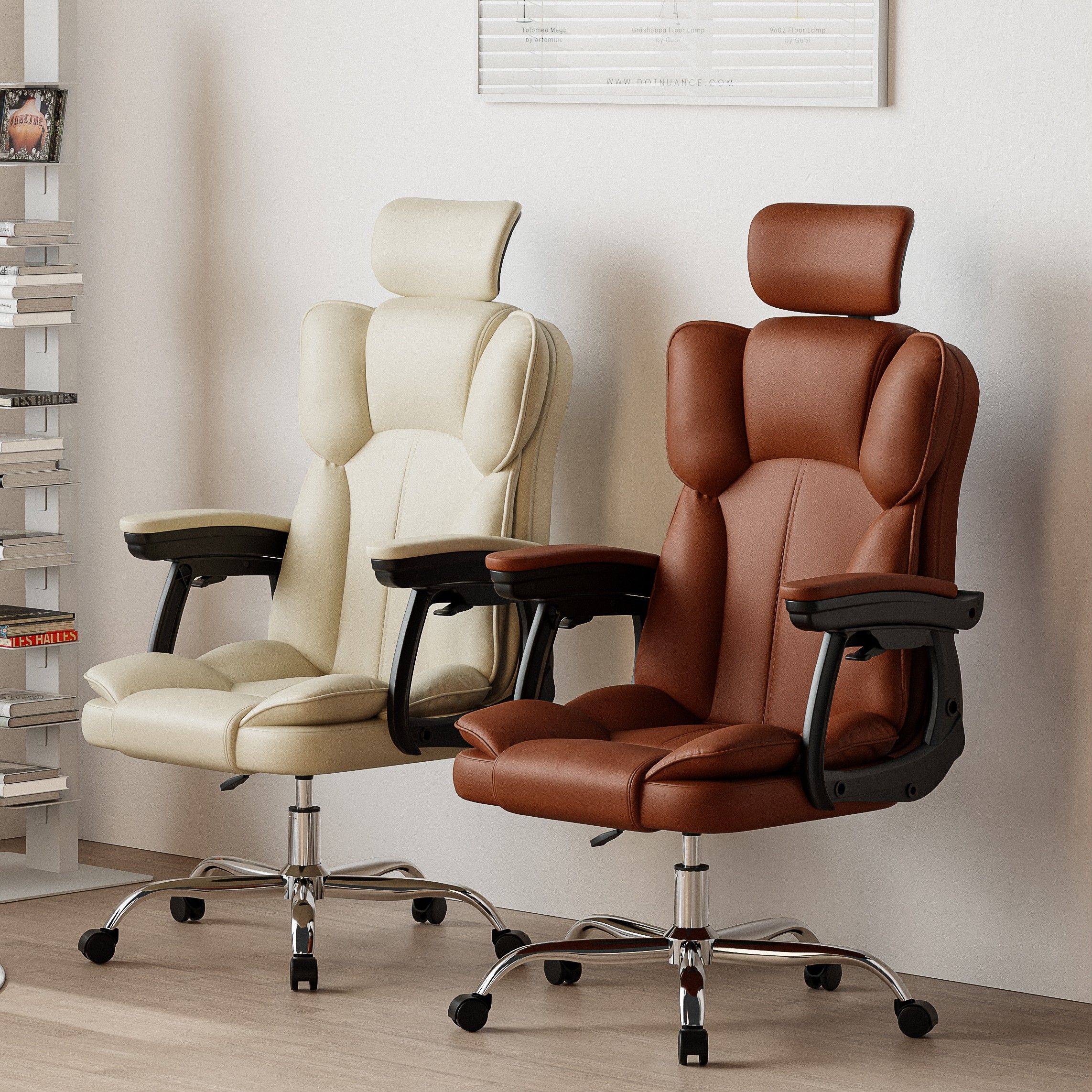 [오늘출발] [신상품] 비애노 루노 리클라이너 컴퓨터 사무용 책상 의자