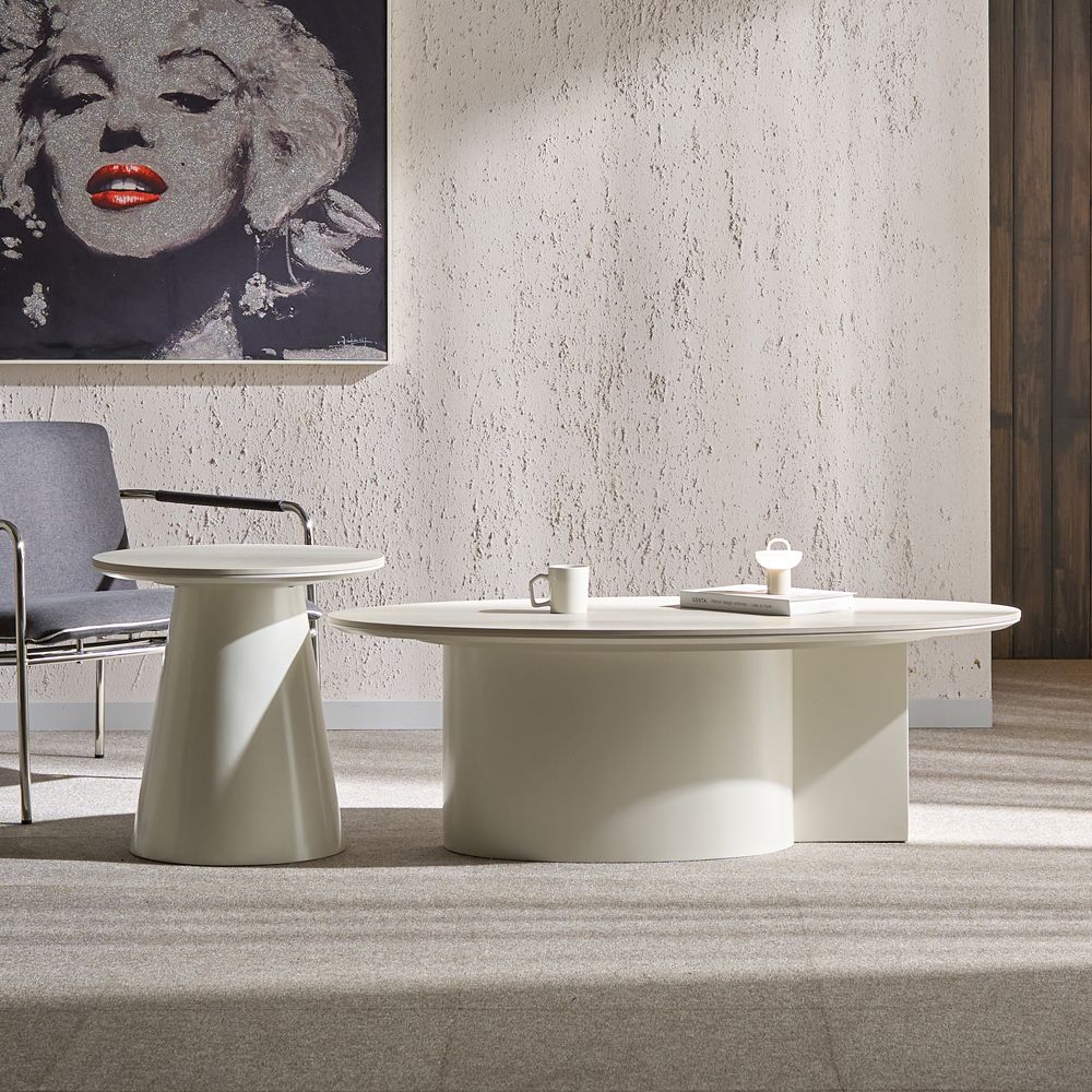 풀오브빈스 비에보네 1200 세라믹 거실 소파테이블 사이드테이블 세트 1colors