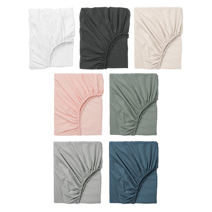 이케아 DVALA 드발라 매트리스커버 퀸 사이즈 150x200cm 침대커버 순면커버 침구 