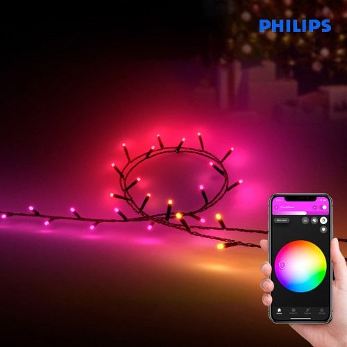 소노조명 필립스 휴 HUE 페스타비아 스트링 20m 화이트 앤 컬러 앰비언스 블루투스 스마트조명 